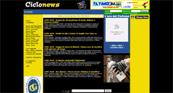 Desktop Screenshot of ciclonews.it